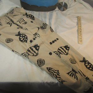 womens capi cotton pants size 10